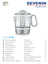 SEVERIN CP 3535 Bruksanvisning