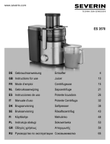 SEVERIN ES 3570 Bruksanvisning