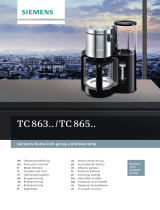 Siemens TC863 Serie Användarmanual