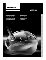Siemens VSZ31466/03 Användarmanual