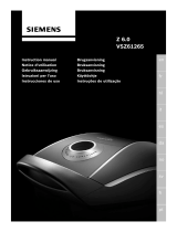 Siemens VSZ61265/01 Användarmanual