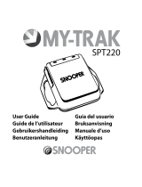 Snooper My-Trak SPT220 Användarmanual