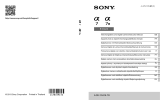 Sony Série ALPHA 7R Användarmanual