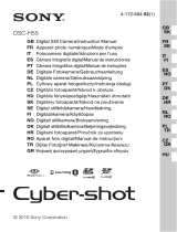 Sony Série cyber shot dsc h55 Användarmanual