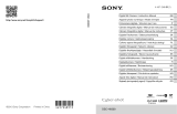 Sony Cyber Shot DSC-HX300 Användarmanual