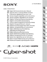 Sony Cyber Shot DSC-HX5 Användarmanual