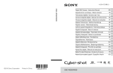 Sony Cyber Shot DSC-W550 Användarmanual