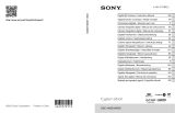 Sony Cyber-Shot DSC HX50 Användarmanual