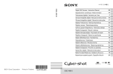 Sony Cyber-Shot DSC W610 Användarguide