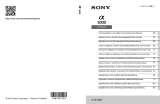 Sony ILCE 5000 Användarmanual