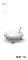 Stadler Form Humidifier 40 m² 300 W White Stadl Användarmanual