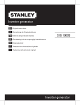 Stanley SIG1900S Användarguide