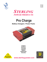 Sterling Power Products Battery Charger PT1230 Användarmanual