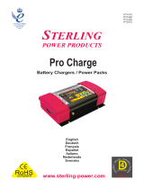 Sterling Power Products Pro Charge PT2415 Användarmanual