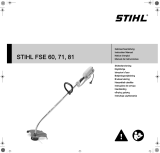 STIHL Elektro-Motorsense FSE 60, 540W Bruksanvisning