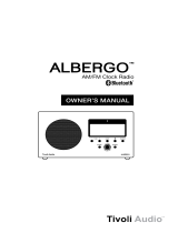 Tivoli Audio Albergo Bruksanvisning