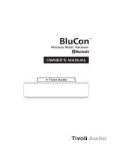 Tivoli Audio BluCon Bruksanvisning
