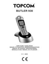 Topcom Butler 930 Användarguide