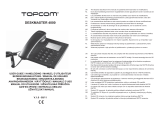 Topcom Deskmaster 400 - TE 6600 Bruksanvisning