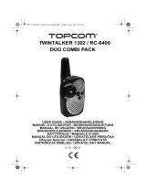 Topcom TWINTALKER 1302 - RC-6400 Bruksanvisning