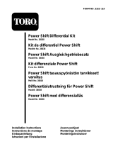 Toro Differential Kit, Power Shift Snowthrower Installationsguide