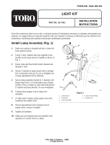 Toro Light Kit Installationsguide