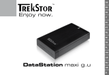 Trekstor DataStation maxi g.u Användarmanual