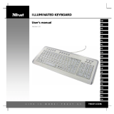 Trust Illuminated Keyboard KB-1500 Bruksanvisning