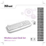 Trust Wireless Laser Desk Set for Mac IT Användarmanual