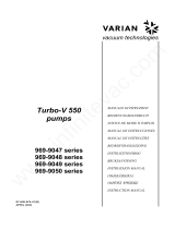 Varian 969-9048 series Användarmanual