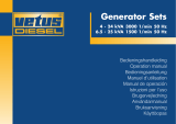 Vetus Generator type GHS 4/5 50 hz Bruksanvisning