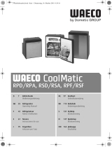 Waeco CoolMatic RPD/RPA, RSD/RSA, RPF/RSF Bruksanvisningar