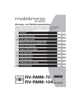 Waeco mobitronic RV-RMM-70/RV-RMM-104 Bruksanvisning