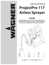 Wagner SprayTech ProjectPro 117 0418B Användarmanual