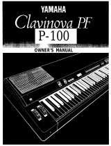 Yamaha Clavinova PF P-100 Användarmanual