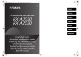 Yamaha RX-A3030 Bruksanvisning