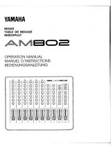 Yamaha AM802 Bruksanvisning