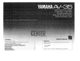 Yamaha AX-35 Bruksanvisning