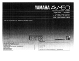 Yamaha AV-50 Bruksanvisning