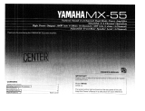 Yamaha MX-55 Bruksanvisning