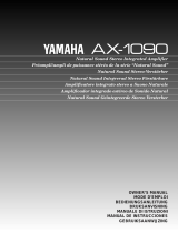 Yamaha AX-1090 Användarmanual