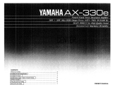 Yamaha AX-330e Bruksanvisning