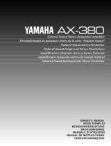 Yamaha AX-380 Bruksanvisning