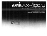 Yamaha AX-400 Bruksanvisning