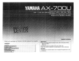 Yamaha AX-700U Bruksanvisning