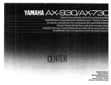 Yamaha AX-730 Bruksanvisning