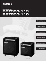 Yamaha BBT500-110 Användarmanual