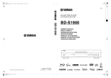 Yamaha BD-S1900 Bruksanvisning