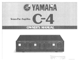 Yamaha C-4 Bruksanvisning