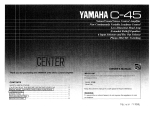 Yamaha C-45 Bruksanvisning